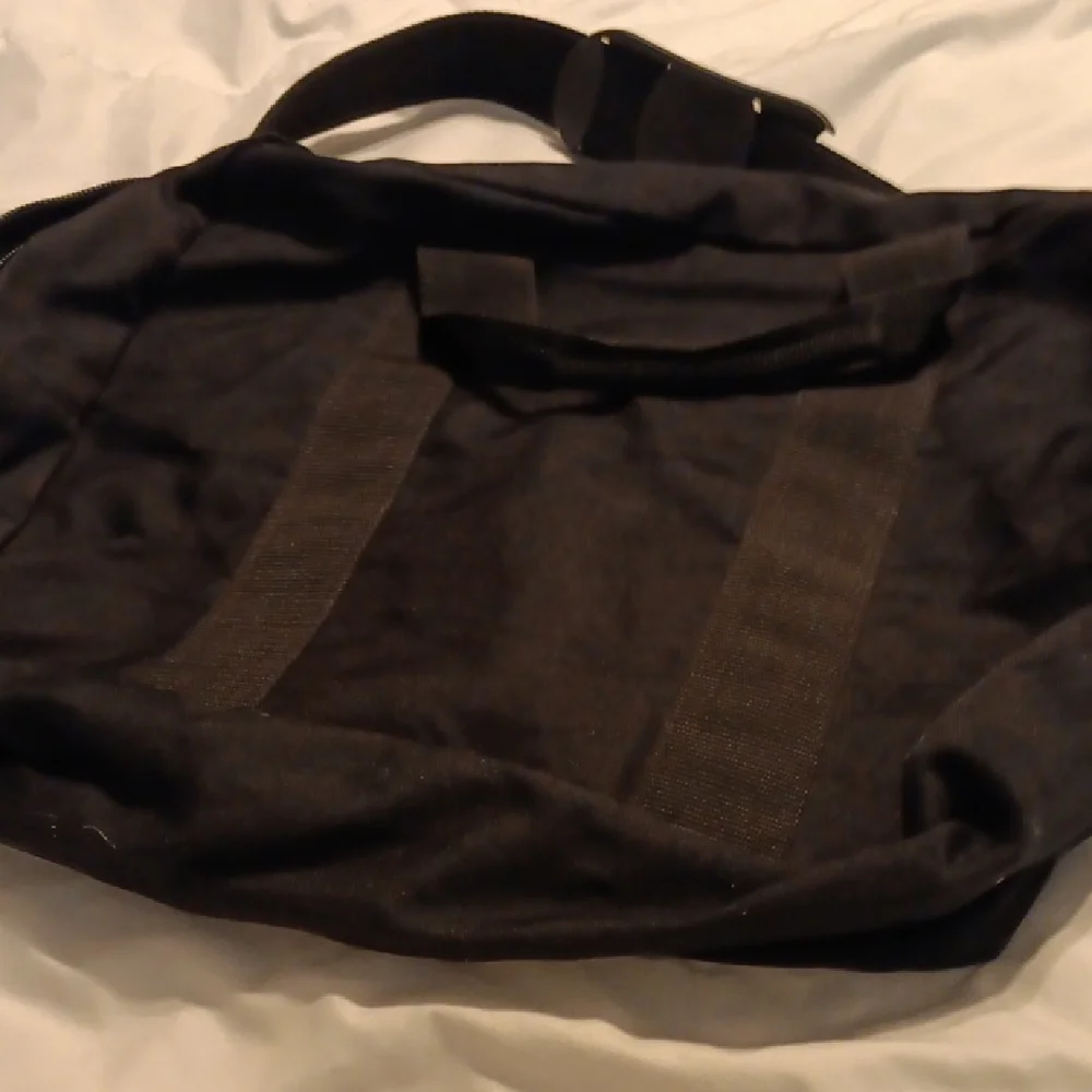 Nike Black and White Messenger Bag
